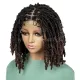 Knotless Butterfly Locs Bob Braided Wig 9x6 Lace