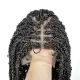 Knotless Butterfly Locs Bob Braided Wig 9x6 Lace