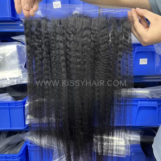 13x4 HD/ Transparent Lace Frontal Kinky Straight