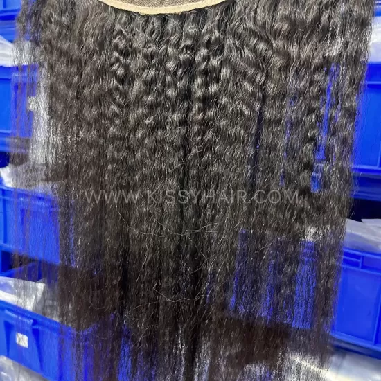 13x4 HD/ Transparent Lace Frontal Kinky Straight