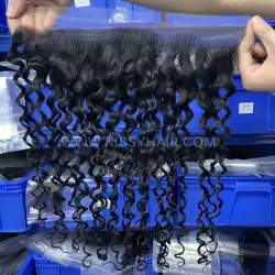 13x4 HD/ Transparent Lace Frontal Water Wave