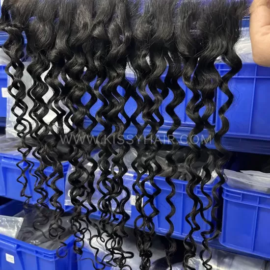 13x4 HD/ Transparent Lace Frontal Water Wave