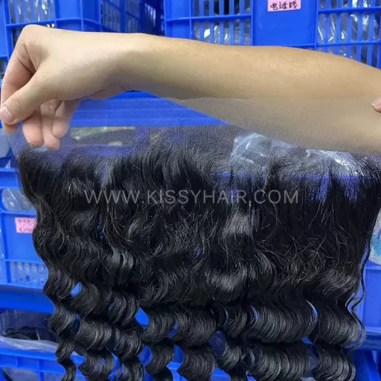 13x6 HD/ Transparent Lace Frontal Loose Deep