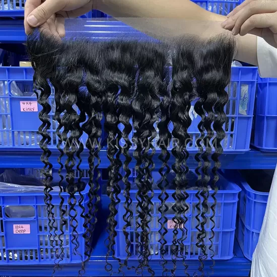 13x6 HD/ Transparent Lace Frontal Water Wave