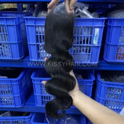 4x4 HD/ Transparent Lace Closure Body Wave 