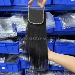 4x4 HD/ Transparent Lace Closure Straight 