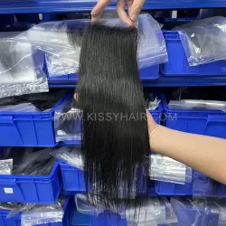 4x4 HD/ Transparent Lace Closure Straight 