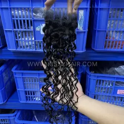 4x4 HD/ Transparent Lace Closure Water Wave 