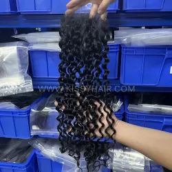 5x5 HD/ Transparent Lace Closure Deep Wave 