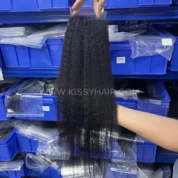 5x5 HD/ Transparent Lace Closure Kinky Straight