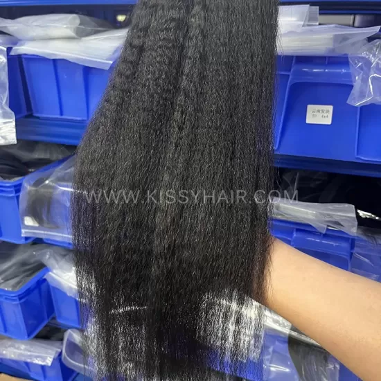 5x5 HD/ Transparent Lace Closure Kinky Straight