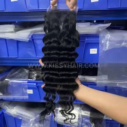 5x5 HD/ Transparent Lace Closure Loose Deep 