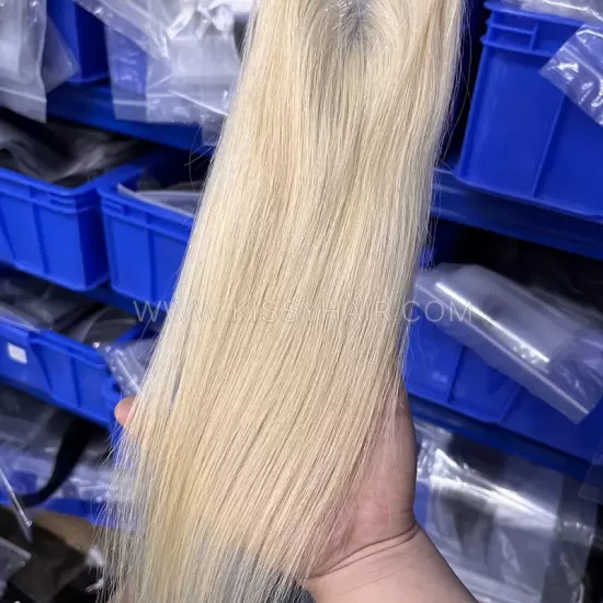 #613 Blonde 2x6 HD/ Transparent Lace Closure