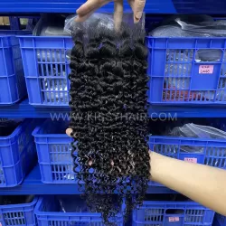 6x6 HD/ Transparent Lace Closure Jerry Curly 