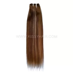 #4/27 Highlight Color Raw Human Hair Weave Bundle