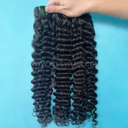 11A Raw Filipino Hair Weave Bundle Deep Wave 