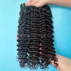 11A Raw Filipino Hair Weave Bundle Deep Wave 