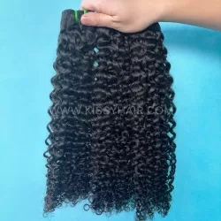 11A Raw Filipino Hair Weave Bundle Jerry Curl