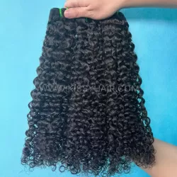 11A Raw Filipino Hair Weave Bundle Jerry Curl