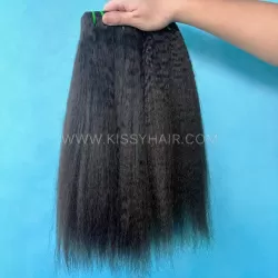 11A Raw Filipino Hair Weave Bundle Kinky Straight