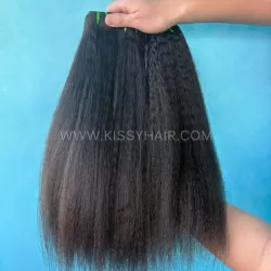 11A Raw Filipino Hair Weave Bundle Kinky Straight