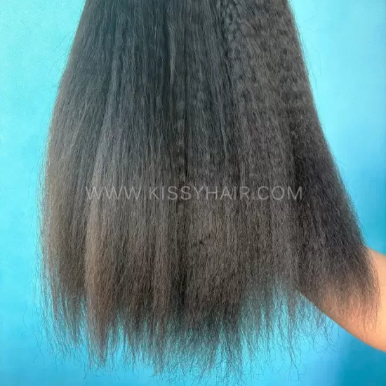 Raw Filipino Hair Weave Bundle Kinky Straight