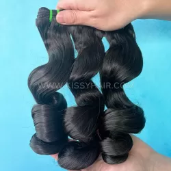 11A Raw Filipino Hair Weave Bundle Loose Wave 