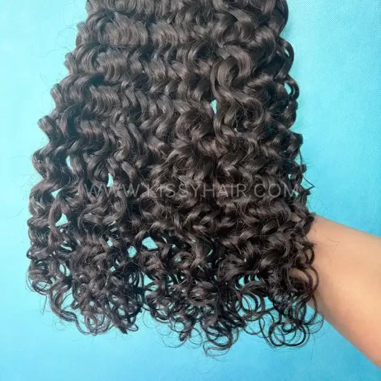 Raw Filipino Hair Weave Bundle Water Wave