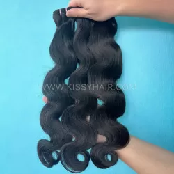 9A Raw Indian Hair Weave Bundle Body Wave 