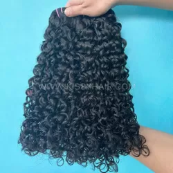 9A Raw Indian Hair Weave Bundle Water Wave 