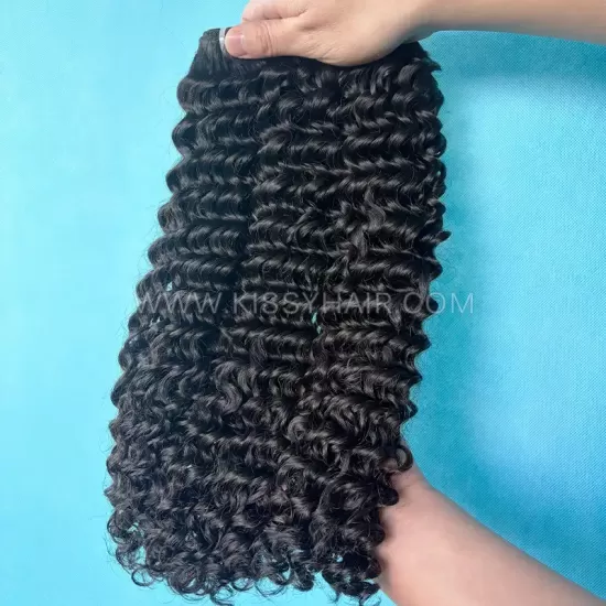 Cabelo Lao Virgem Tecido Feixe Onda Profunda