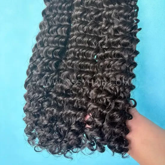 Cabelo Lao Virgem Tecido Feixe Onda Profunda