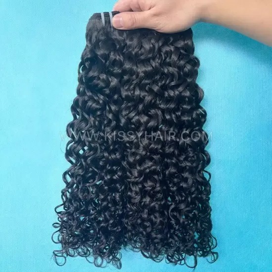 Raw Lao Hair Weave Bundle Water Wave