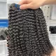 Raw Indian Hair Weave Bundle Kinky Curly