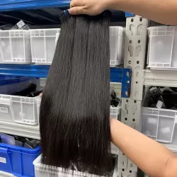 9A Raw Indian Hair Weaves Bundles Straight 