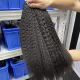 Raw Lao Hair Weave Bundle Kinky Straight