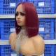 13x4 Raw Human Hair Blunt Cut Bob Wig Straight