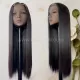 2x6/5x5 Double Drawn Wig Raw Human Hair Bone Straight