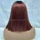 2x6 Cabelo Humano Virgem Dupla Tração Corte Reto Bob