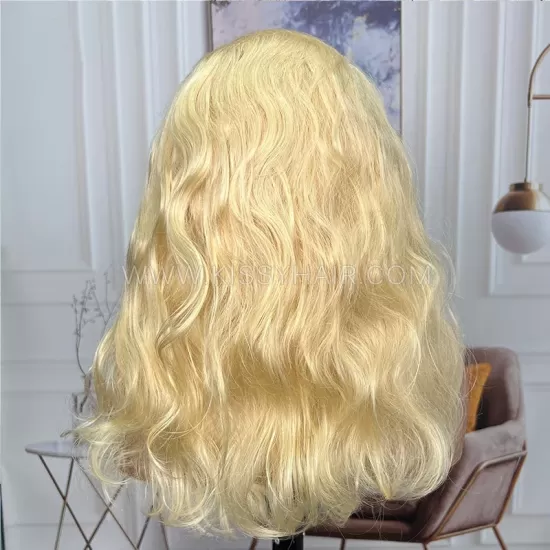 #613 Blonde Raw Hair 5x5 Closure Wig