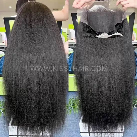 Raw Human Hair 13x4 Frontal Wig